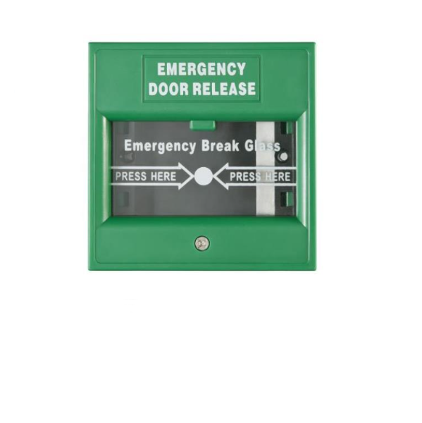 BOTON DE SALIDA Y EMERGENCIA VERDE DS-K7P01(O-NEU)
