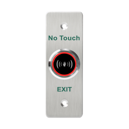 BOTON NO TOUCH HIKVISION DE ACERO INOXIDABLE DS-K7P04A