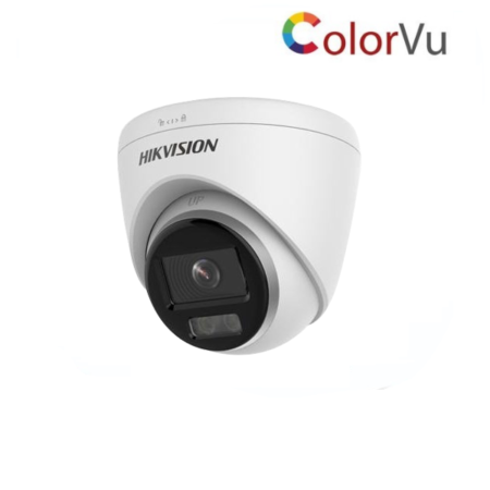 Cámara Hikvision Color Vu FULL HD 2mp. Domo plástico Interior DS-2CE70DF0T-PF 2.8