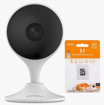 CAMARA CUE 2C  WIFI 3MPX + MEMORIA MICRO SD 64 GB
