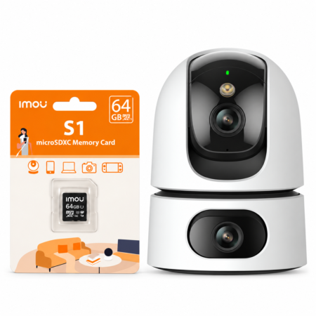 CAMARA IP WIFI IMOU RANGER DUAL 6MP + MEMORIA MICRO SD 64 GB