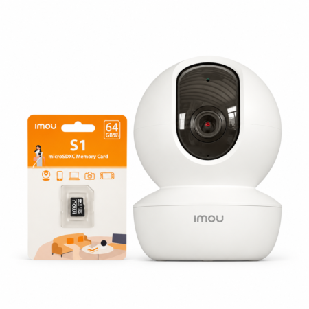CAMARA IMOU WIFI INDOOR  2MPX + MEMORIA MICRO SD 64 GB
